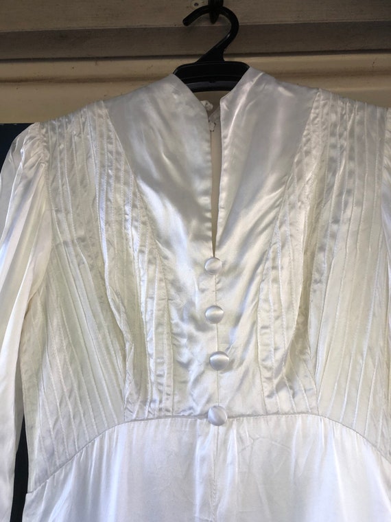 Stunning Edwardian wedding gown / vintage antique… - image 9