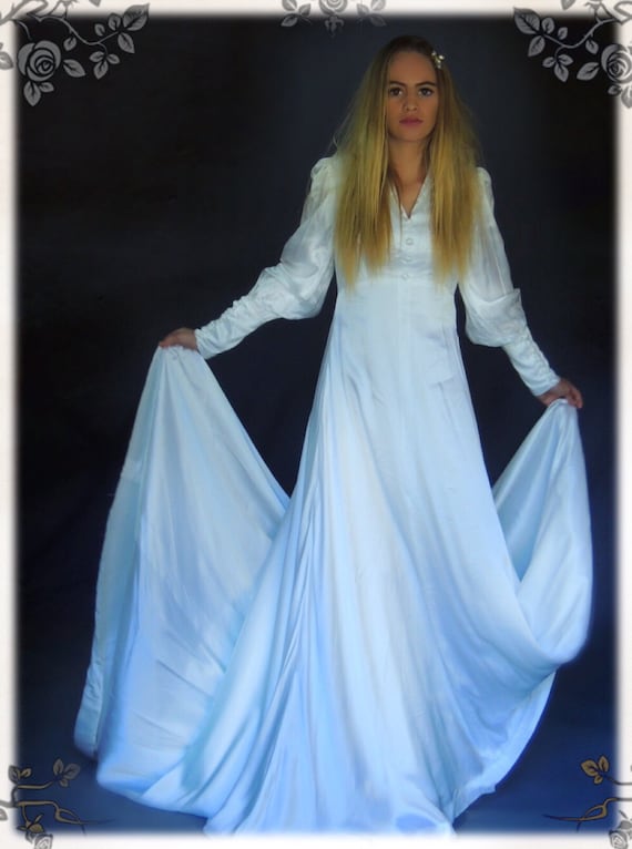 Stunning Edwardian wedding gown / vintage antique… - image 4