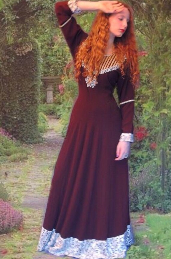 Vintage Heavily Embellished Gown 