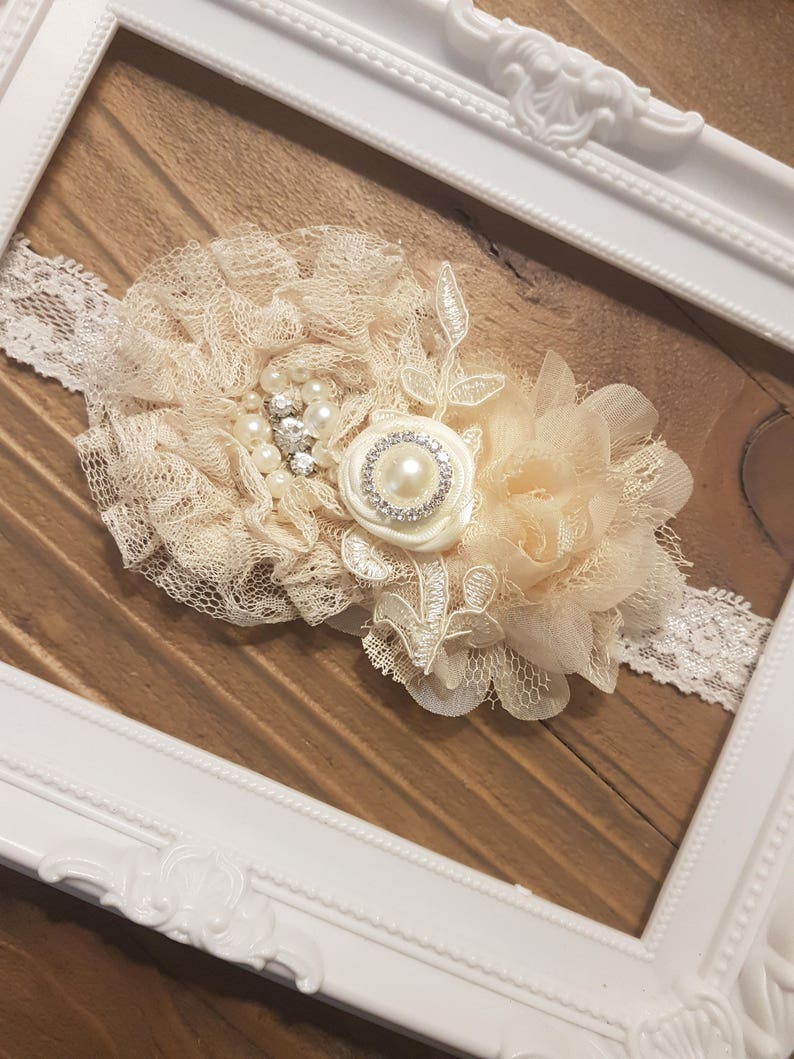 lace baby headbands