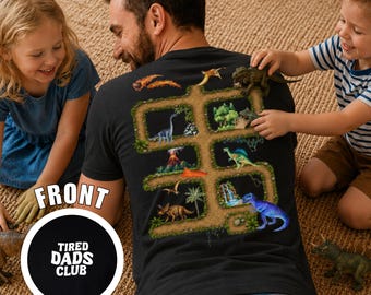 Tired Dads Club Dinosaur Shirt, Father’s Day Gift, Dinosaur Road Tshirt