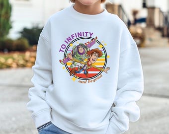 Toy Story Woody Buzz Sweatshirt, To Infinity And Beyond Hoodie