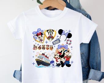 Mouse Cruise Ship Shirt, Mickey Minnie Disney Cruise Line Shirt, Disney Cruise Group Tee ,Mickey And Minnie Cruising T-shirt Disney Vacation