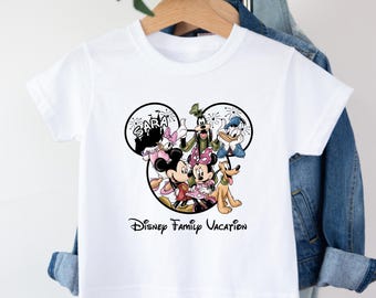 Custom Name Disneyland Family Vacation 2026 Shirt , Family Trip Shirt, Matching Disneyland Trip Tees, Disney Family Matching Vacation Shirt