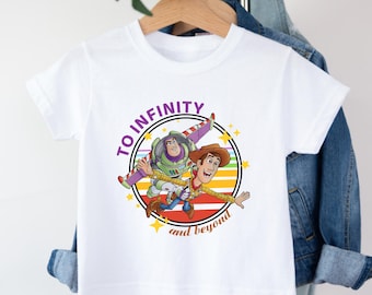 Toy Story Woody Buzz Shirt, To Infinity and Beyond Graphic Tee