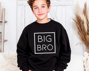 Big Bro Little Bro Sibling Matching Sweatshirt, Brother Sister Outfit