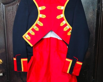 Napoleonic French Grenadier Guard Tailcoat Custom Military Tunic for Reenactments Steampunk Fashion