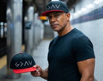 God is greater Flat Bill Cap | Embroidered Snapback