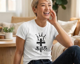 Jesus Is King T-Shirt | Christian faith tee