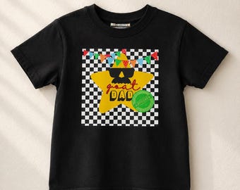 Camiseta para papá con cabra pequeña • Camiseta ilustrada a mano para el Día del Padre