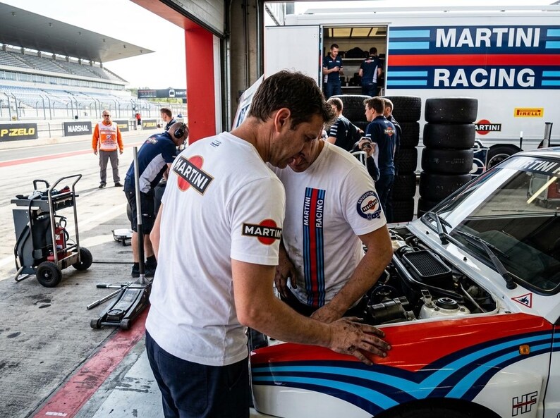 Martini Racing Sport Race Motorsport Auto T-shirt - Etsy