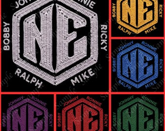 New Edition Tour PNG: 5 File Set, Ready to Print (Digital Download)