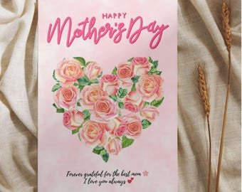 Muttertagskarte, Gruß, Dankeskarten