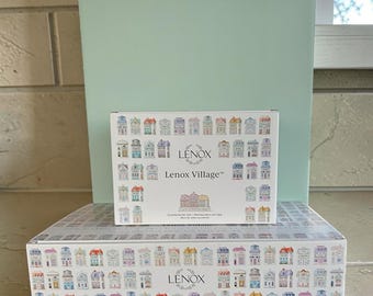 Lenox Spice Village 2025 Complete set van 24 potten met rek en plank Botervloot Nieuw in originele doos Keramische keukencollectie