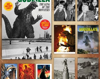 Godzilla King of the Monsters Magazin - Vintage Kaiju Filmgeschichte | LIFE Sonderheft Digital Download
