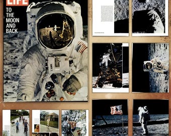 LIFE Magazin 1969 Mondlandung Sonderausgabe – Apollo 11 NASA Geschichte (Digitaler Download)