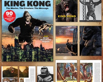 King Kong LIFE Sonderausgabe | Filmklassiker Sammlerstück | Monsterfilm & Hollywood Filmgeschichte