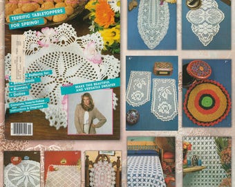 Häkelanleitungen PDF Vintage, Fantasy Crochet Designs, 1980s Häkelideen, DIY Crochet Projects Guide