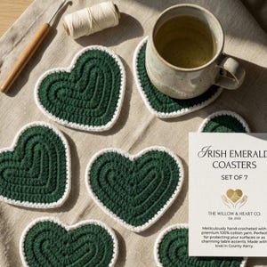 Crochet Coaster Pattern - Easy Beginner PDF, Digital Download