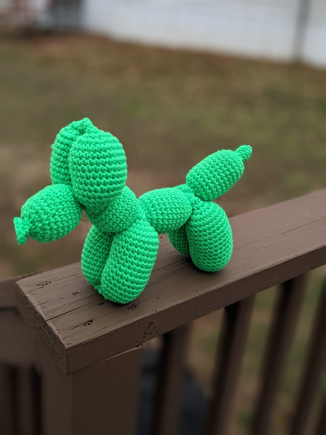 Crochet Balloon Dog Etsy