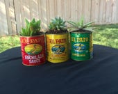 Medium El Pato Spanish Sauce Cans Wedding Party Center Piece Decor