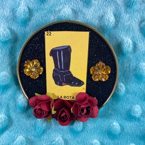 la bota loteria Upcycled Magnet schwarz