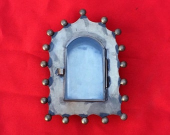 Larger Virgin Mary Arched Nicho Handmade Retablo