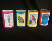 Loteria Tin Can Wedding Party Decor Centerpiece