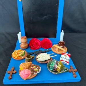 Royal Blue Mini Dia De Los Muertos Altar Day of the Dead Shrine #00 - Etsy