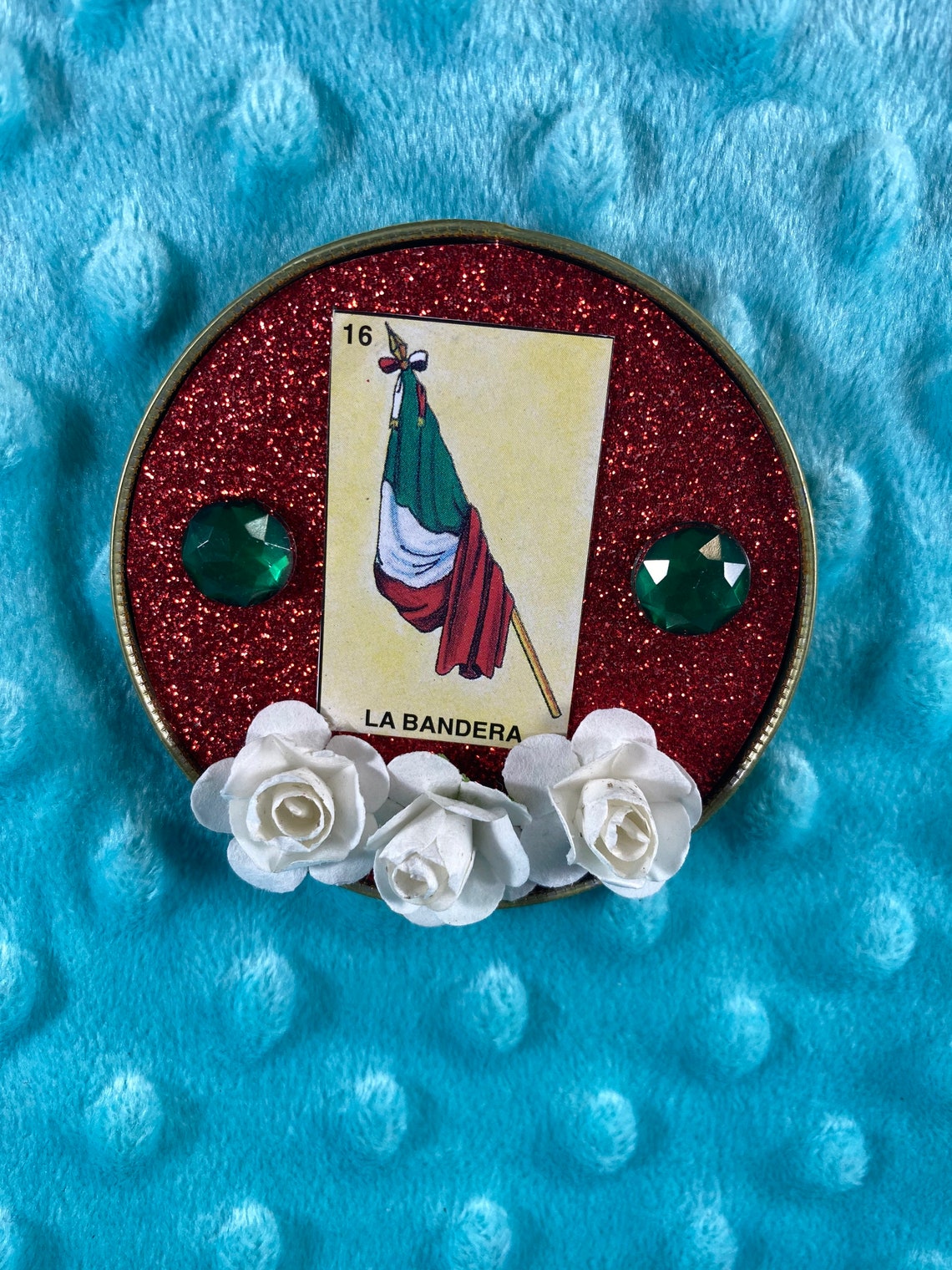 La Bandera loteria Upcycled Etsy España