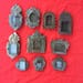Set of 10 Mixed Medium size Nichos retablos 