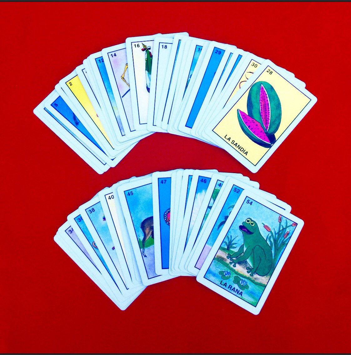 Loteria Game Deck of Cards Etsy