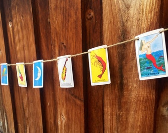 La Loteria Card Garland Wedding Party Decor