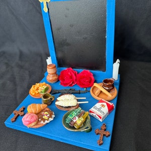 Royal Blue Mini Dia De Los Muertos Altar Day of the Dead Shrine #00 - Etsy