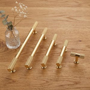 Elegante maniglia in metallo dorato, pomello 128-160-192-224 mm, 38 mm, maniglie decorative per cassetti e mobili per una casa e arredamento di stile (kc)