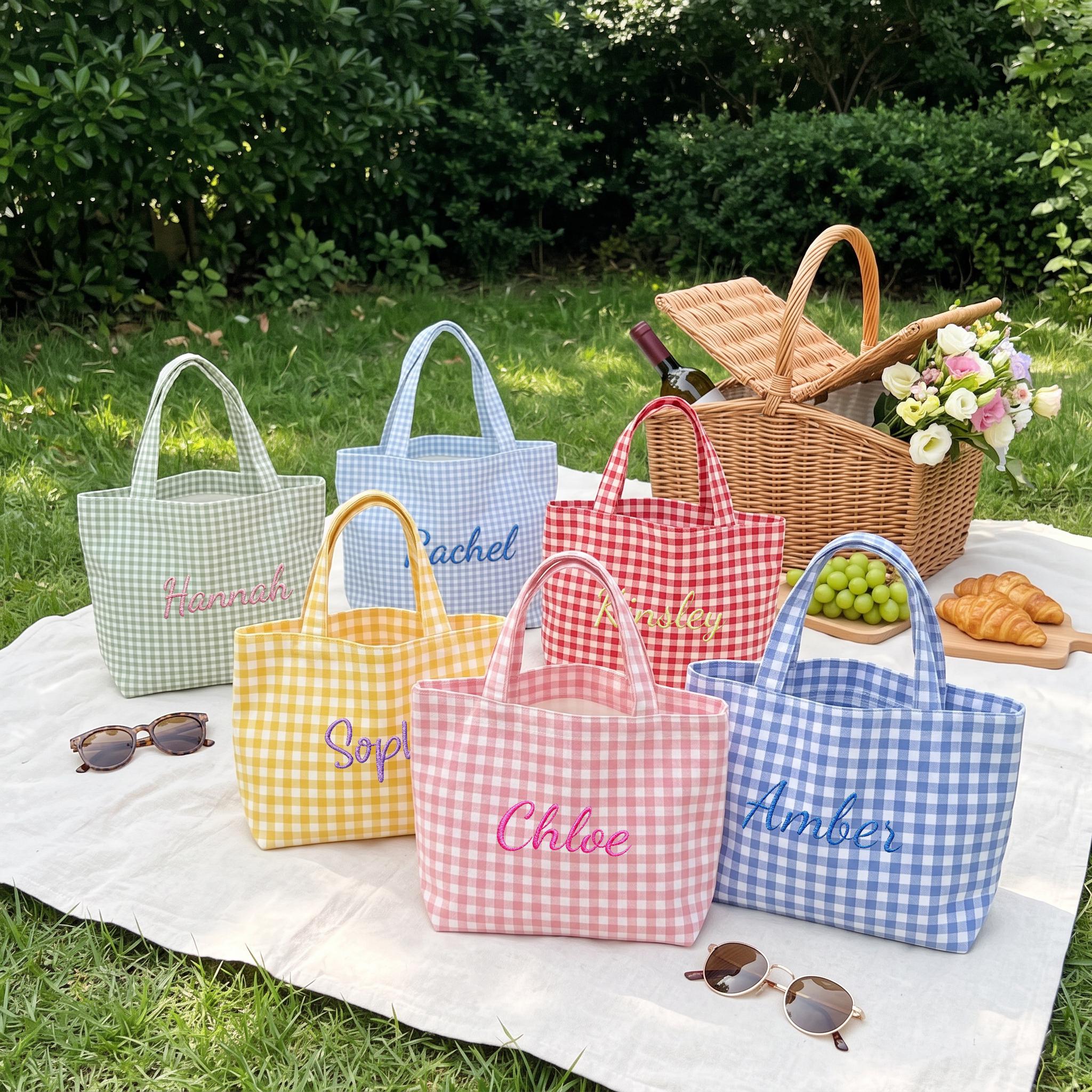 Custom Tote Embroidered Tote Bags Embroidery Tote Bag Kit, Floral Bird Canvas Craft DIY