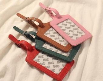 Etiqueta para bolsa de punto de aguja con acabado automático de 2x3 pulgadas