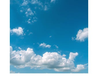 12 Blue Sky Backgrounds, Soft White Clouds Bundle, Bright Sky Prints, Dreamy Cloud Backgrounds, Calm Airy Aesthetic, Digital Download
