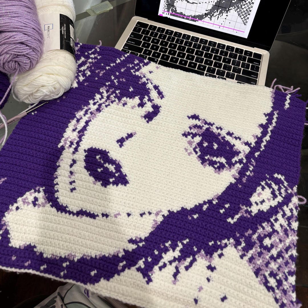 CUSTOM NANA Crochet Tapestry - Etsy