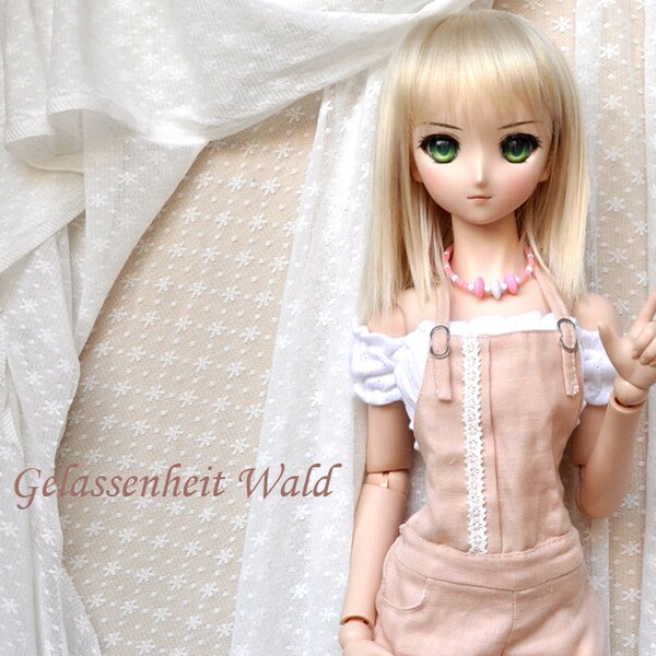 DD Dollfie Dream Outfit -- Dating time (deeply Pink) for M / L Bust