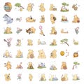 Classic Winnie The Pooh PNG SVG Clipart Bundle, Printable, Boy Birthday Instant Digital Download, Vintage Pooh Baby Shower
