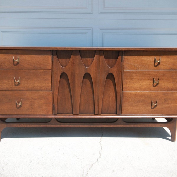 Mid Century Broyhill Brasilia Triple Dresser