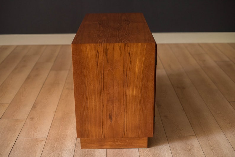 Vintage Danish Teak Locking Storage Cabinet Credenza by Børge Mogensen image 8