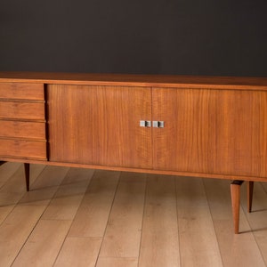 Danish Modern H.W. Klein Teak Tambour Door Sideboard for Bramin image 1