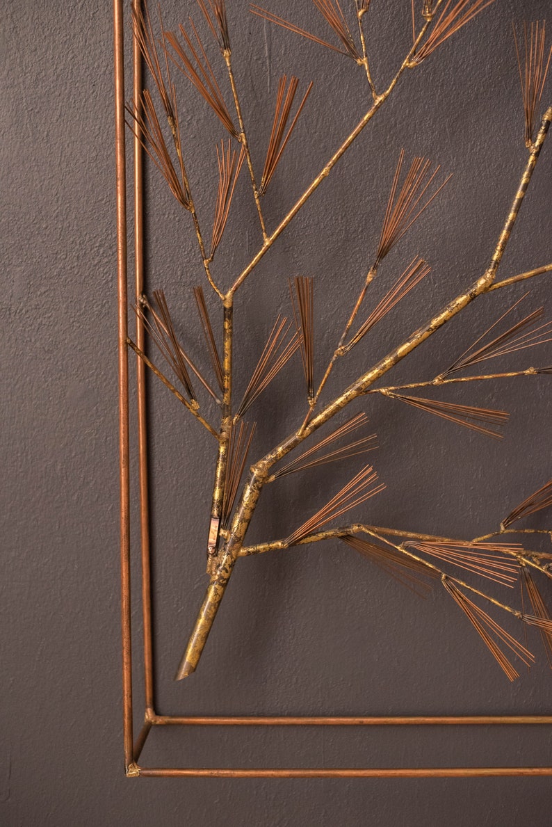 Mid Century Abstract Floating Tree Sculpture by Curtis Jere for Artisan House image 6