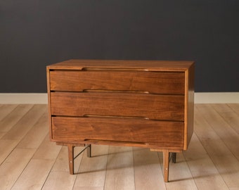 Vintage Walnut Glenn of California Dresser Chest of Drawers by Kipp Stewart -- reserved