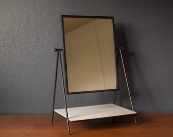 Vintage Paul McCobb Swivel Table Mirror Vanity for Bryce Originals