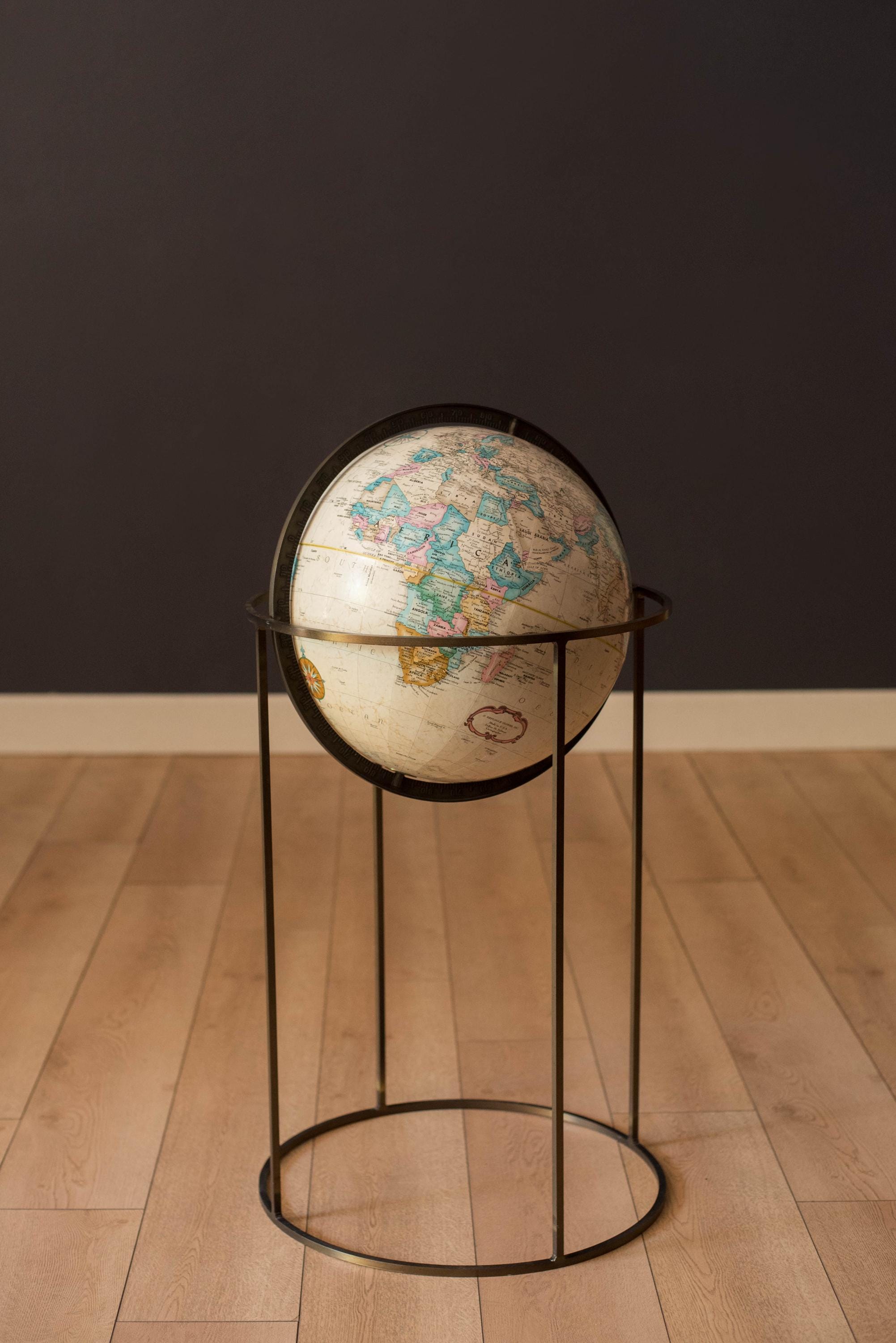 70's Replogle Globe - Etsy