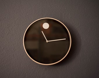 Vintage Museum Wall Clock by Nathan George Horwitt for Howard Miller