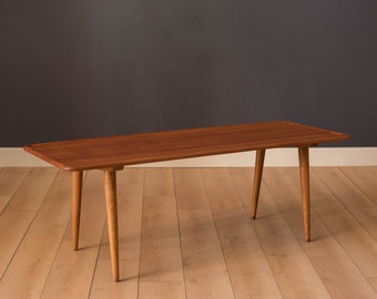 Vintage Danish AT-11 Solid Teak Coffee Table by Hans J. Wegner